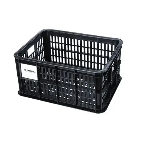 Basil - Fietskrat S - 17.5 Liter - Zwart