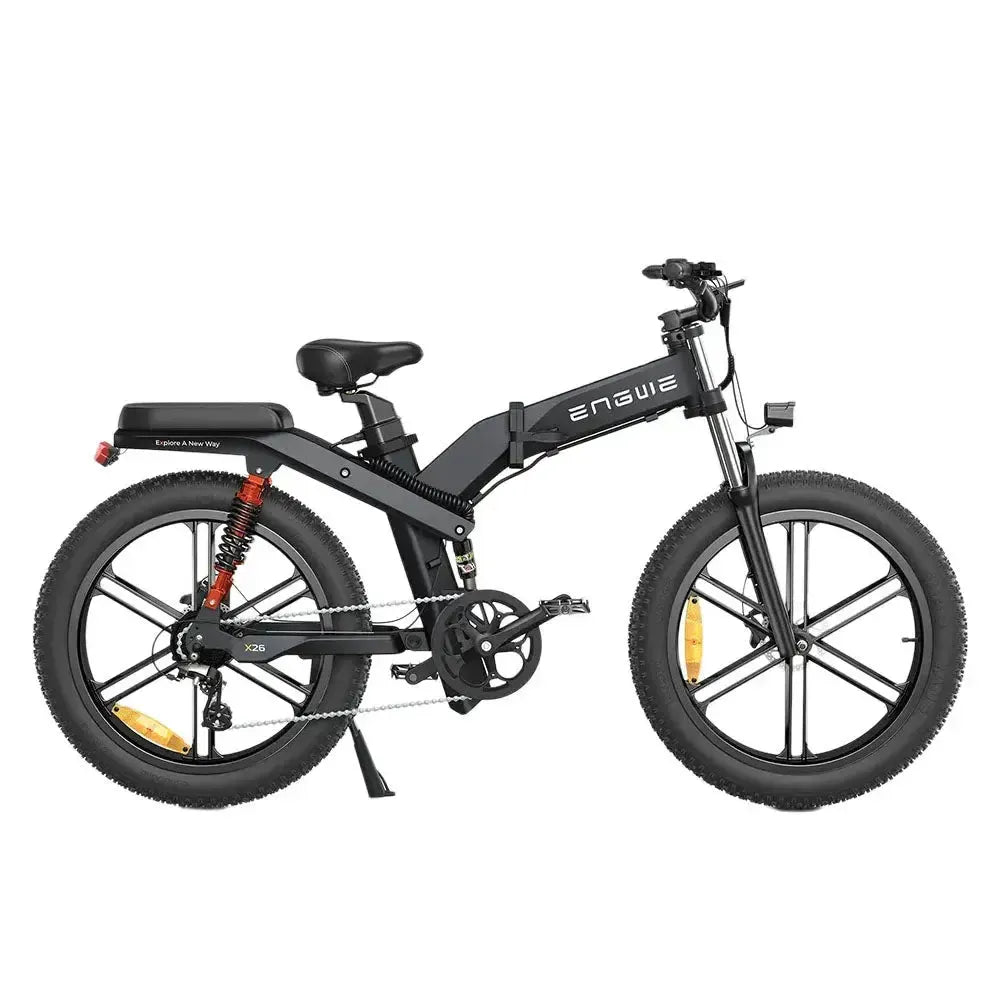 ENGWE X26 - Kaksoisakku - Musta