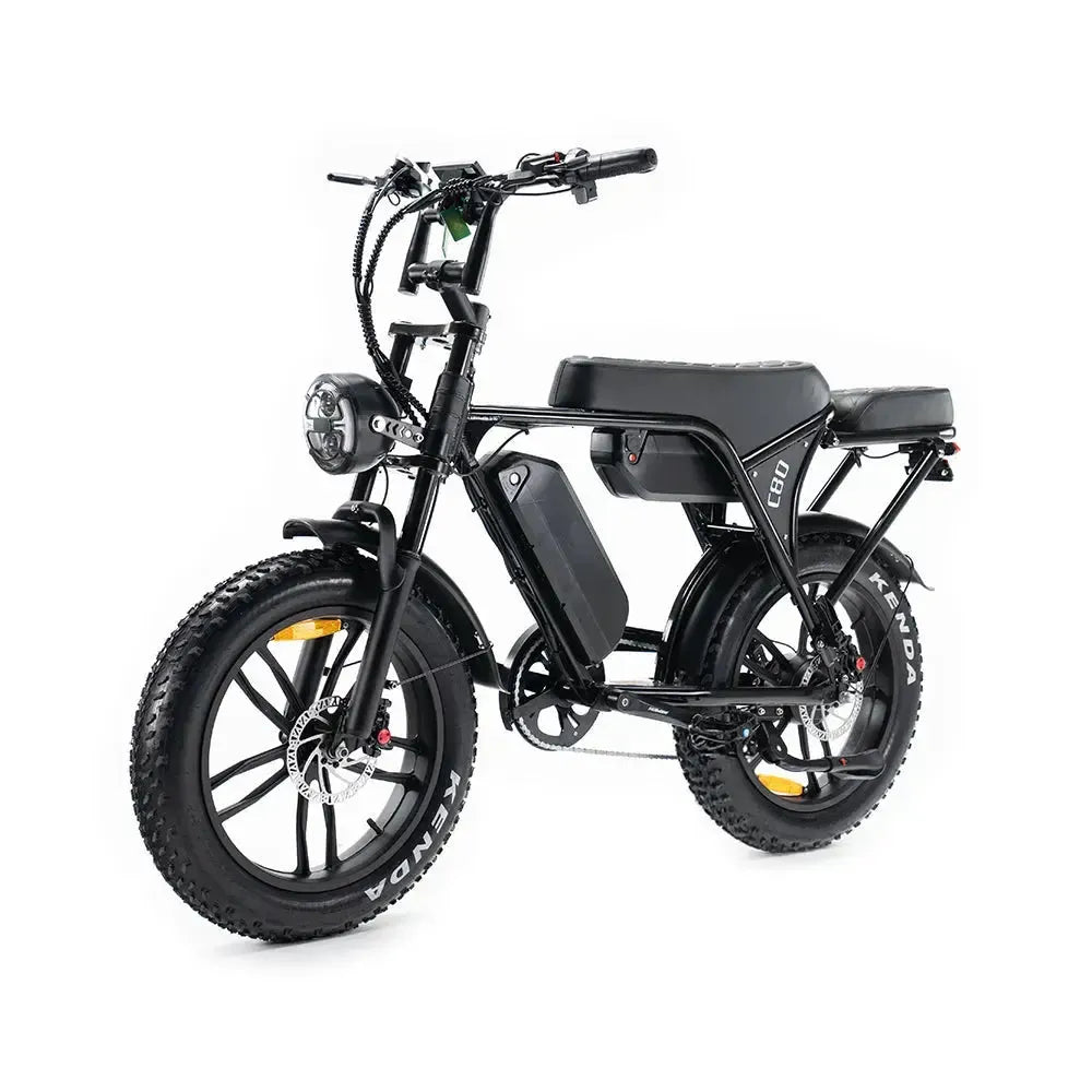 OUXI C80 MAX (Dubbele Accu) - Zwart