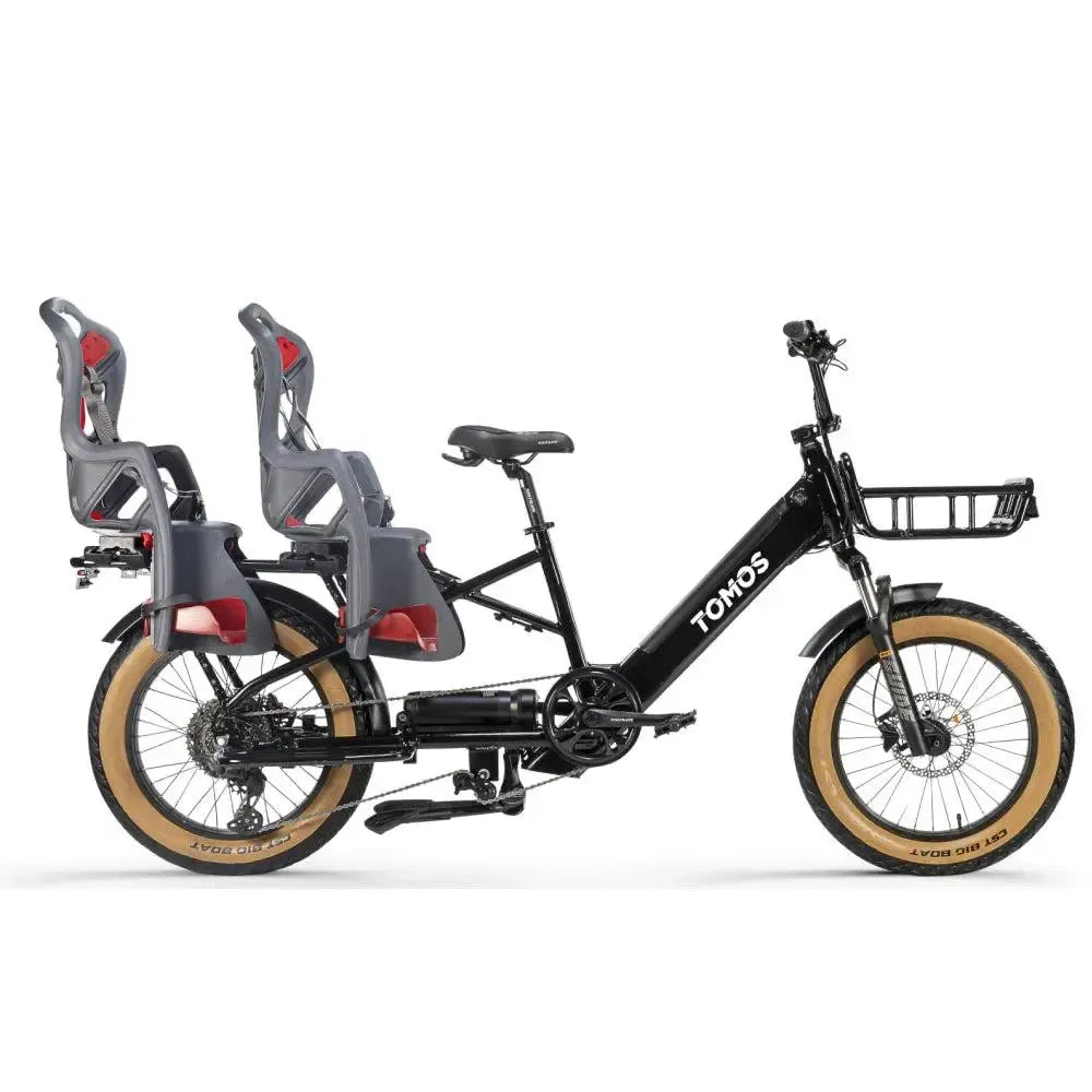 Tomos E-Cargo - Longtail - Punainen