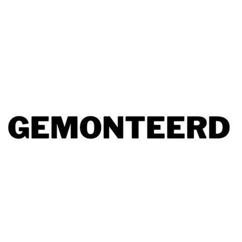 Gemonteerd