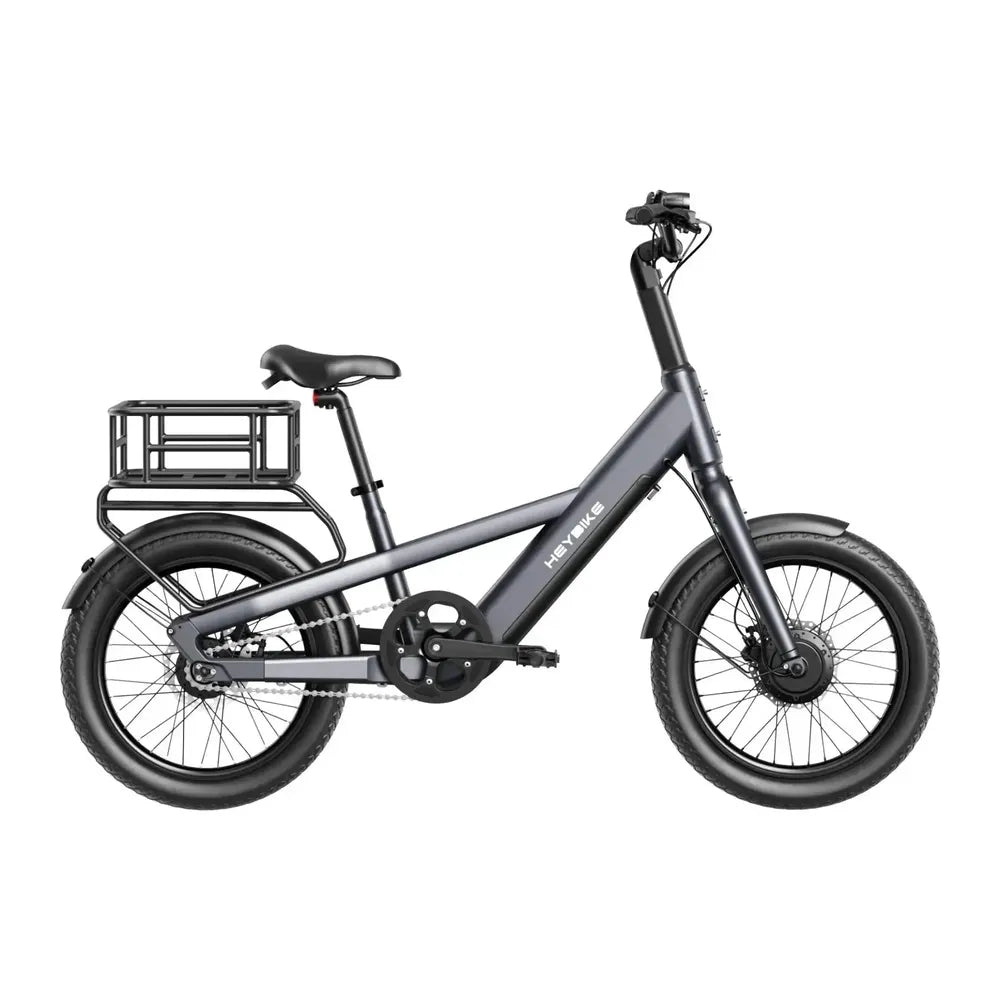 Heybike Compact City - Harmaa