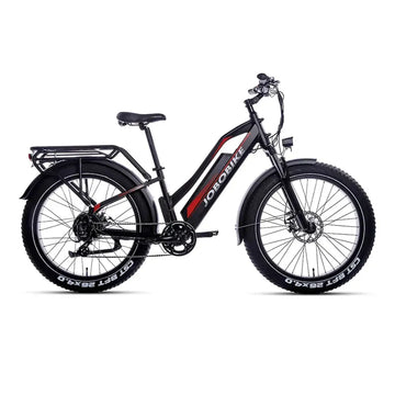 JOBOBIKE Robin ST - Musta/Punainen