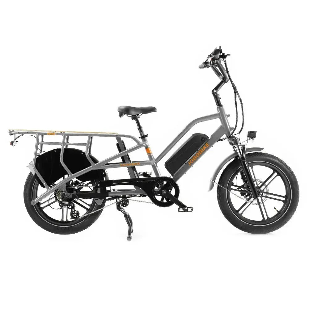 JOBOBIKE Transer - Longtail - Hopeanharmaa