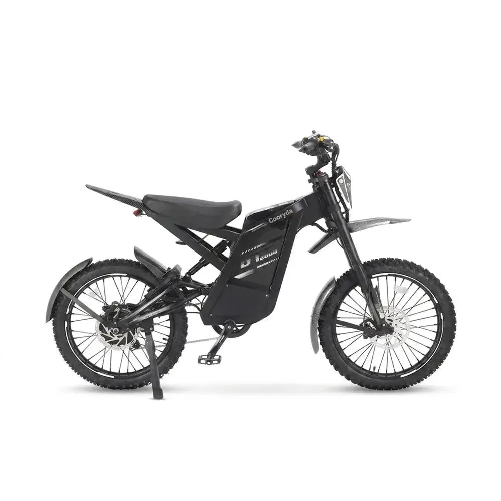 Ouxi GT-2000 2.0 - Maastokäyttöön soveltuva fatbike - Musta
