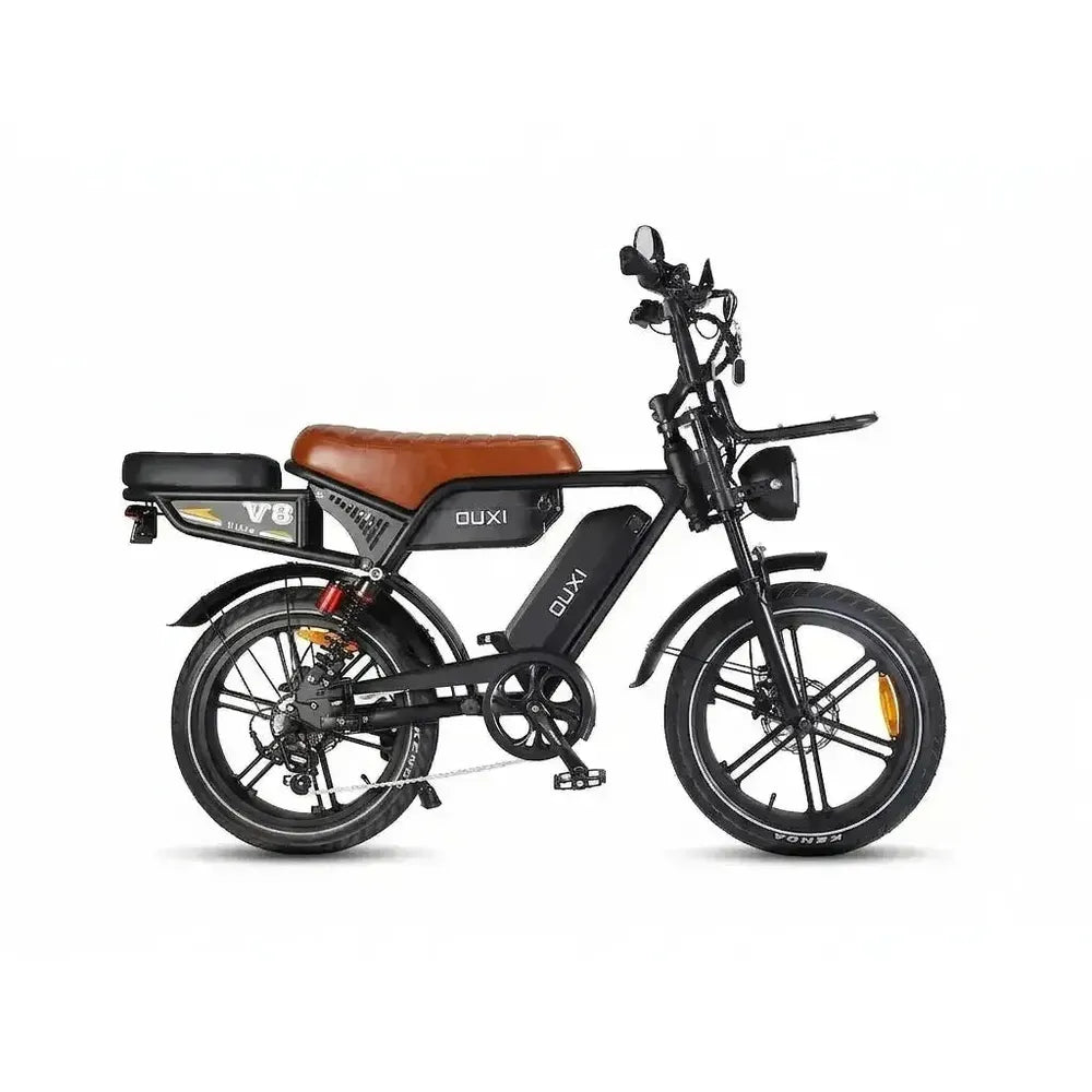 Ouxi V8 Ultra Max - Zwart - Bruin Zadel