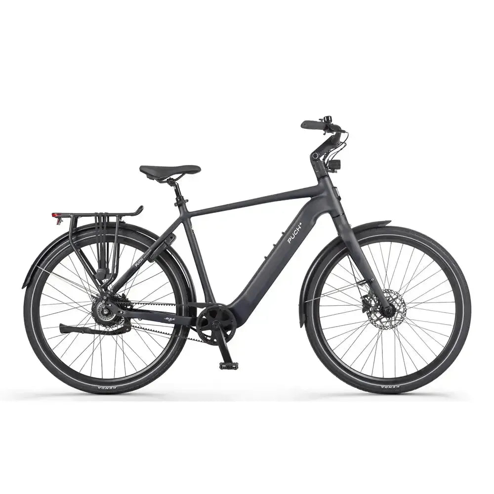 Puch E-Nova - Antrasiitinmusta mattapinta
