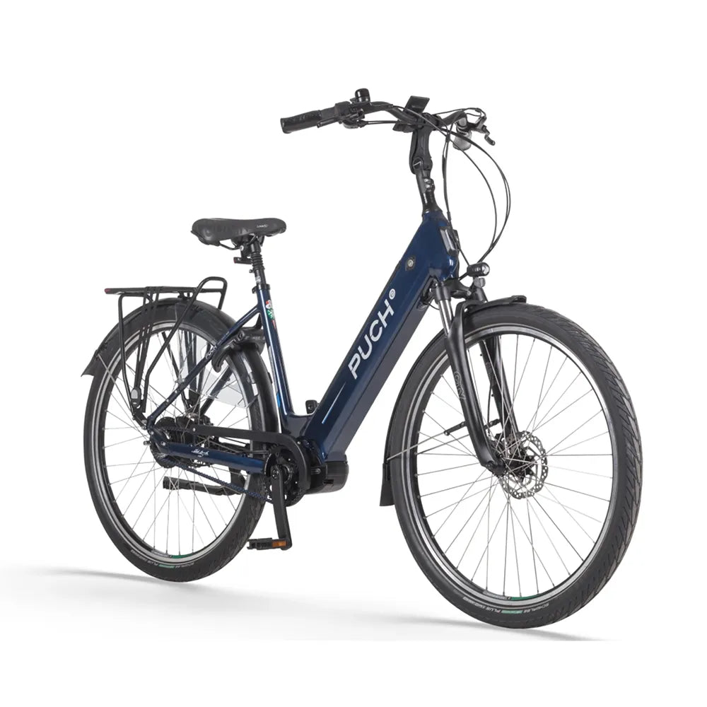 Puch E-Zirkon Enviolo Hihnaveto - Sininen Indigo Kiilto