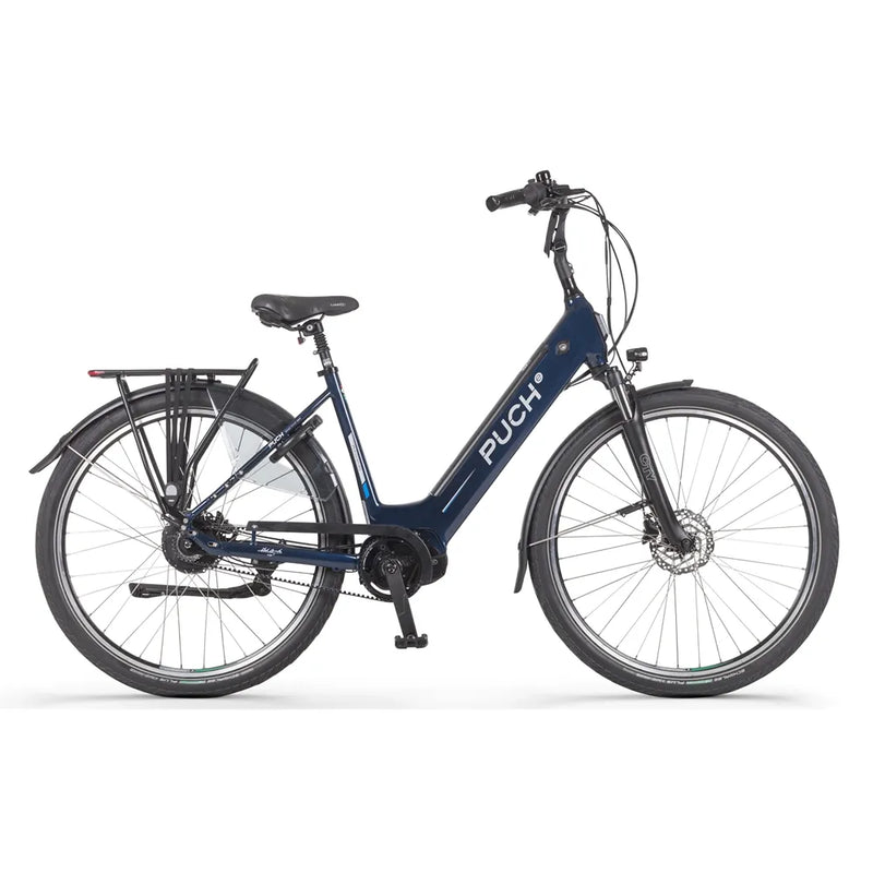 Puch E-Zirkon Enviolo Hihnaveto - Sininen Indigo Kiilto