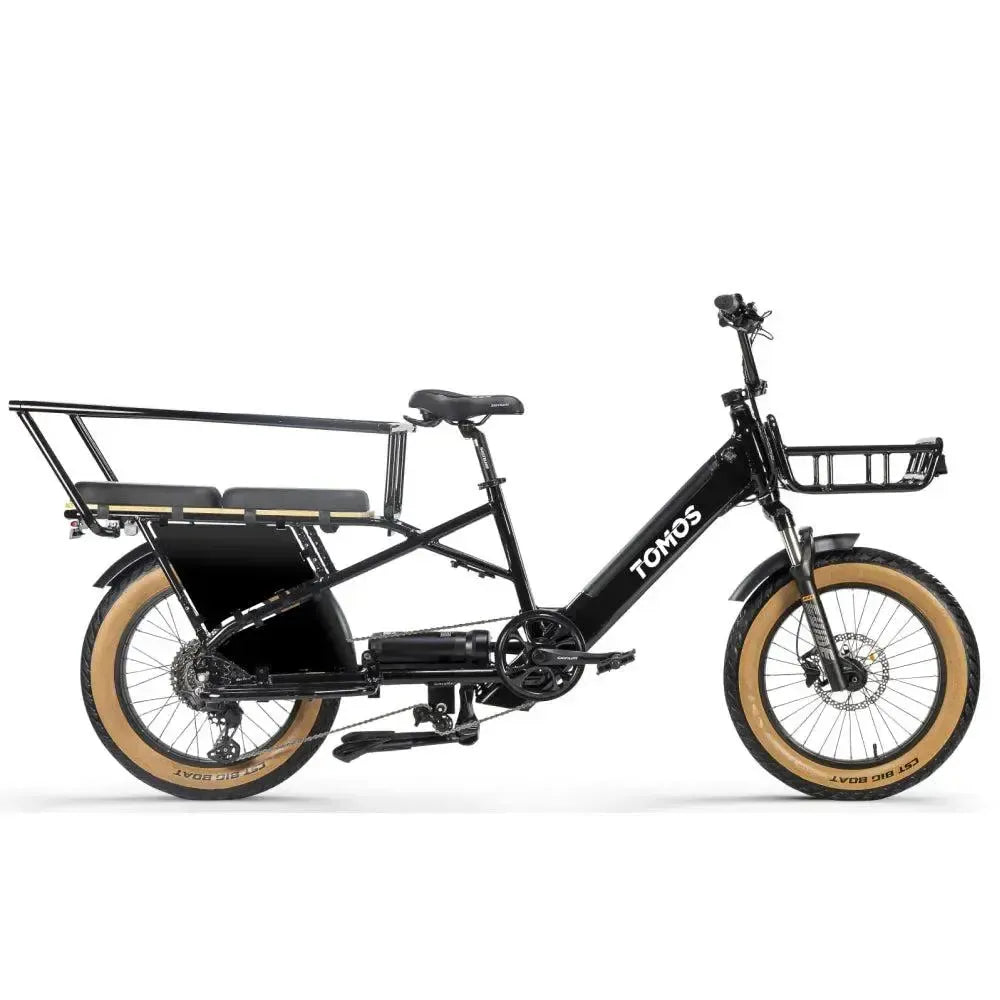 Tomos E-Cargo - Longtail - Punainen