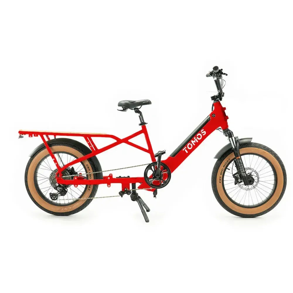 Tomos E-Cargo - Longtail - Punainen