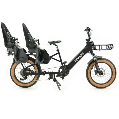 Tomos E-Cargo - Longtail - Musta